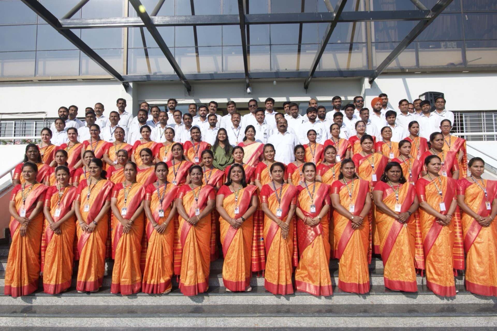 The OTGS faculty gathered for a group photograph
