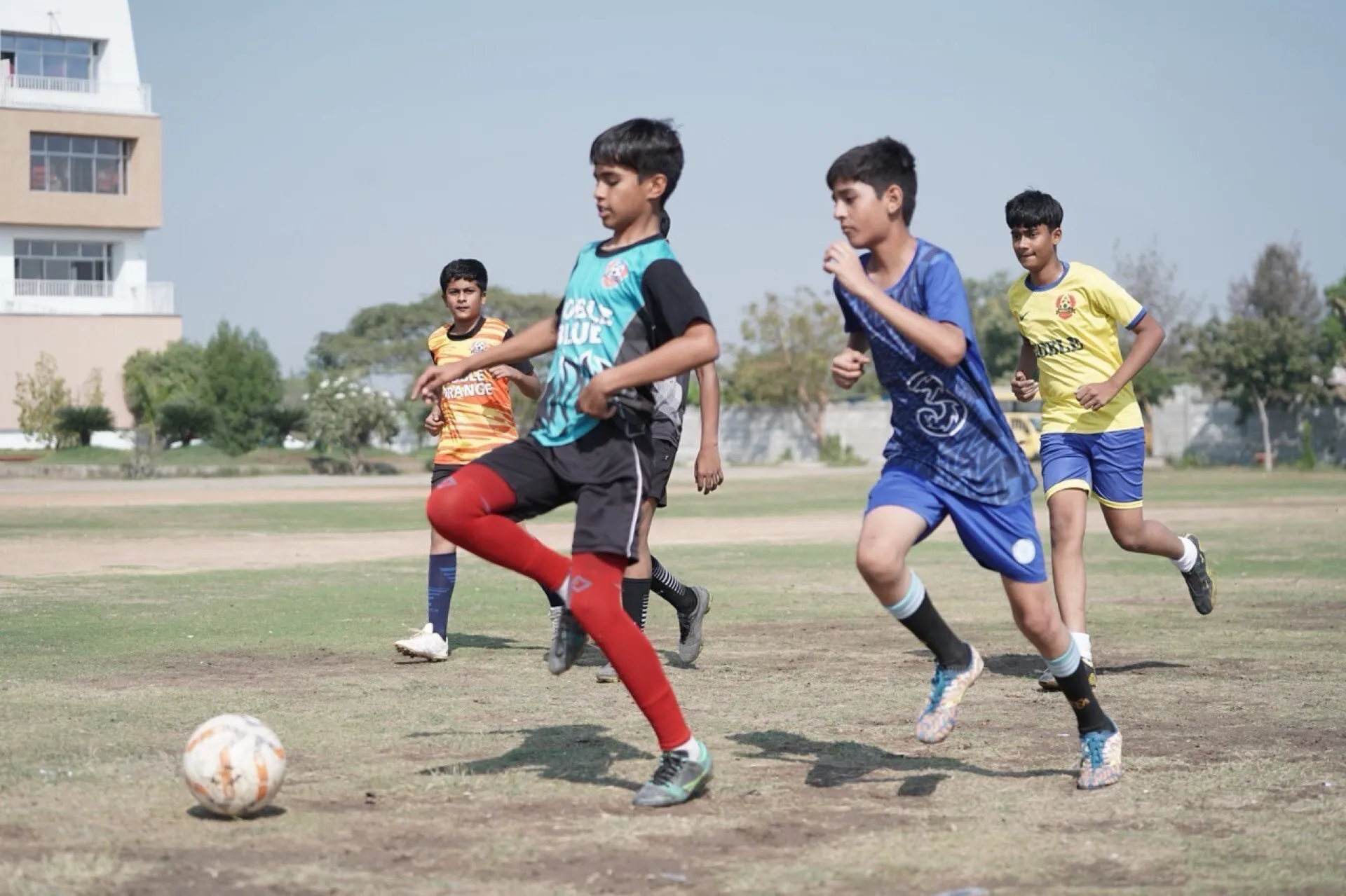 Students playing sports and games at OTGS (photo 1 of 7)