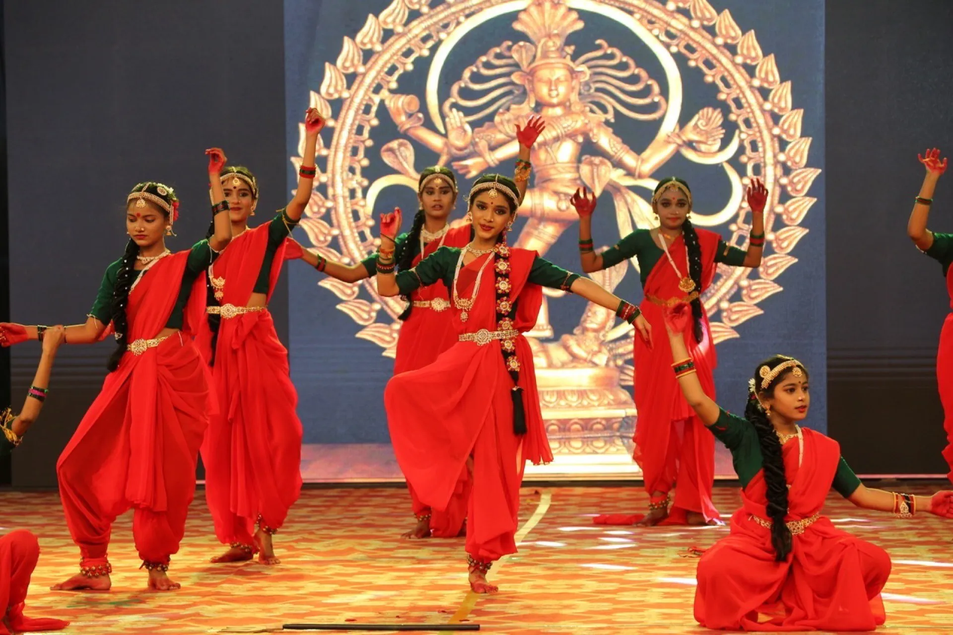 Students performing at the OTGS Annual Day celebration (photo 2 of 21)
