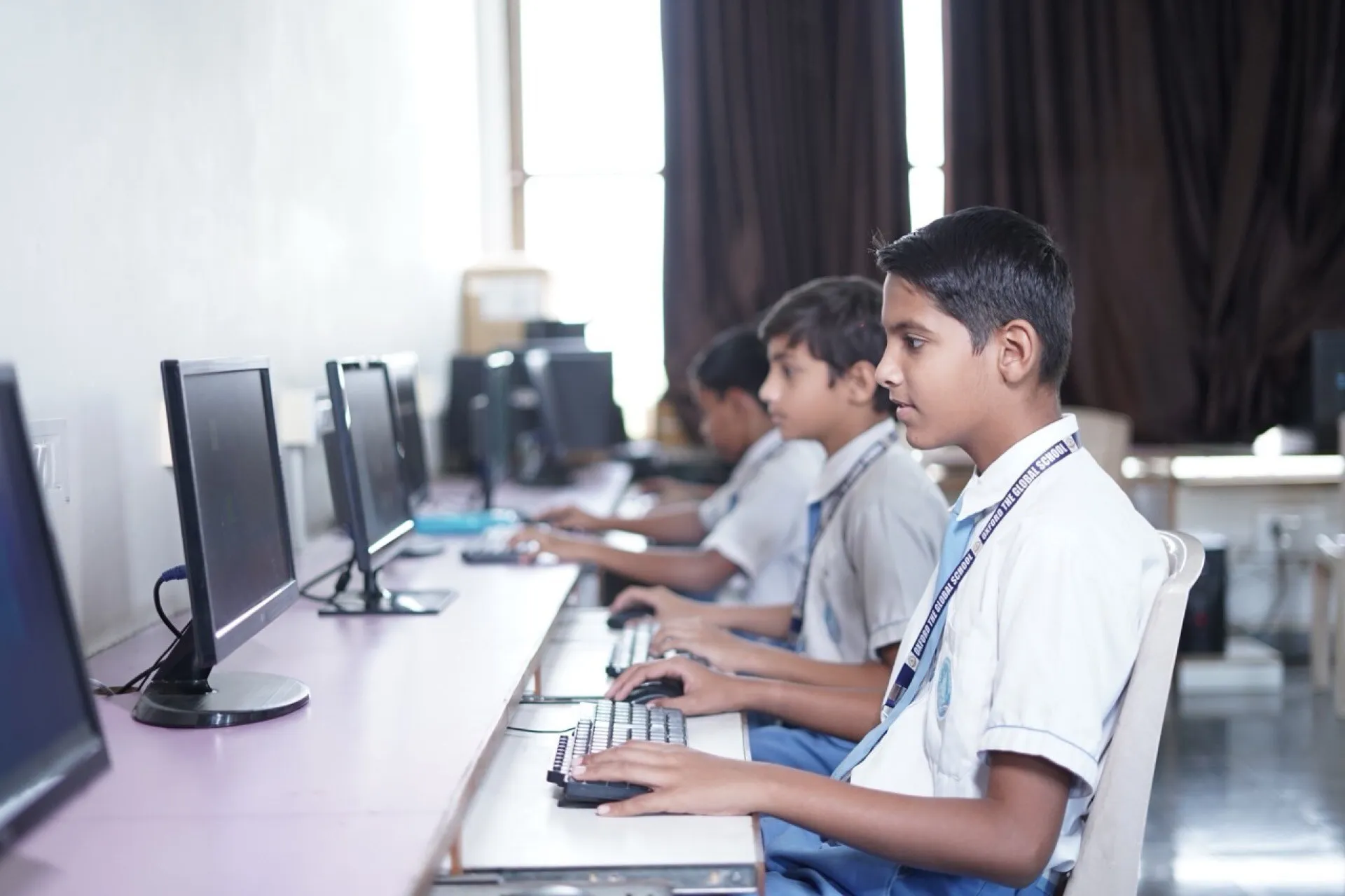 Students learning in the OTGS labs and classrooms (photo 3 of 8)
