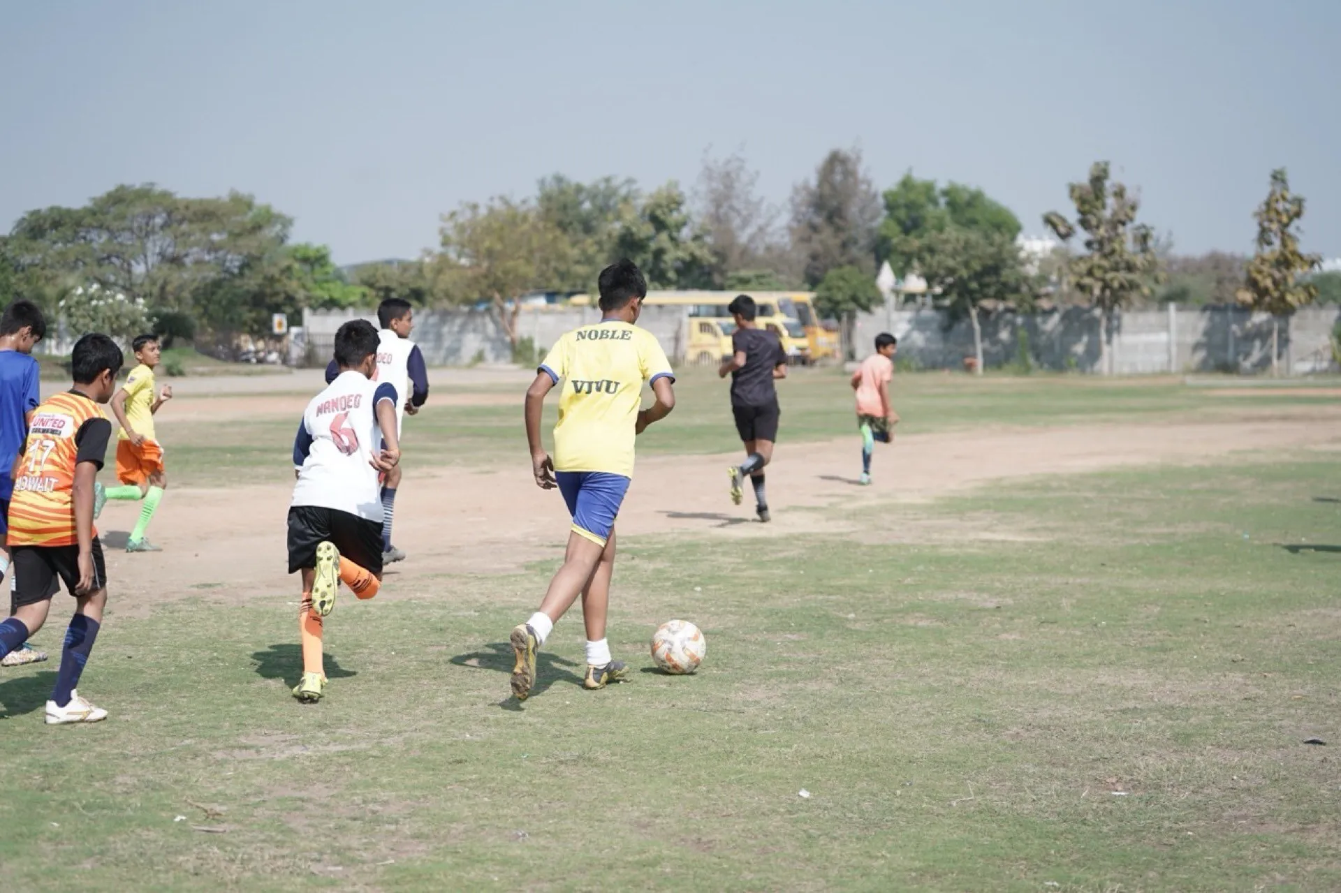Students playing sports and games at OTGS (photo 3 of 7)