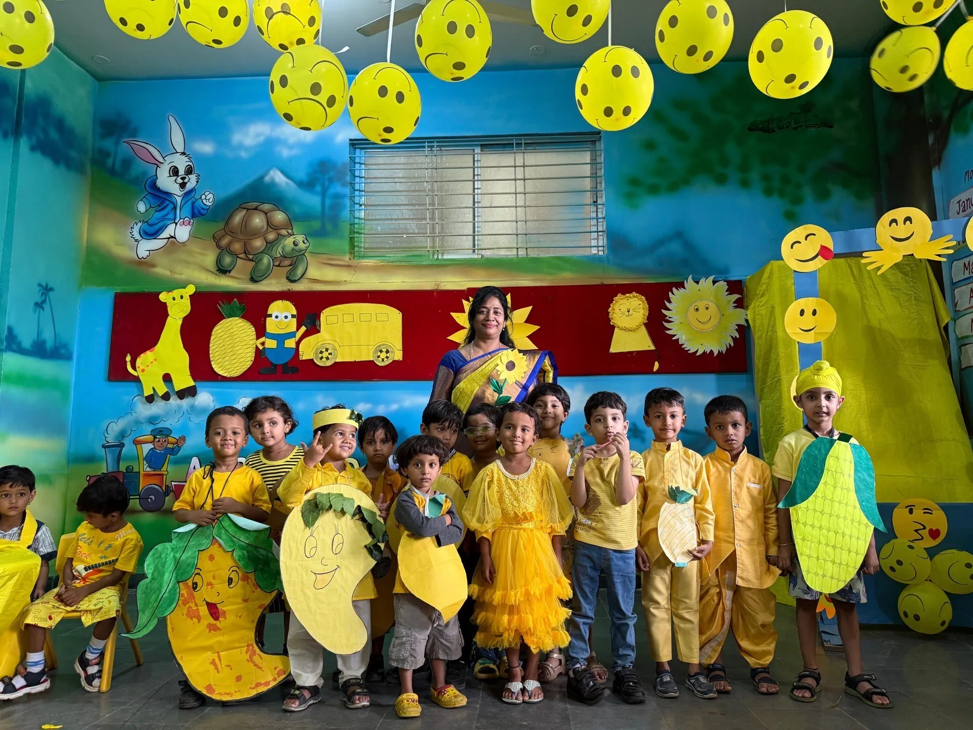 Pre-primary children enjoying a themed celebration (photo 3 of 34)