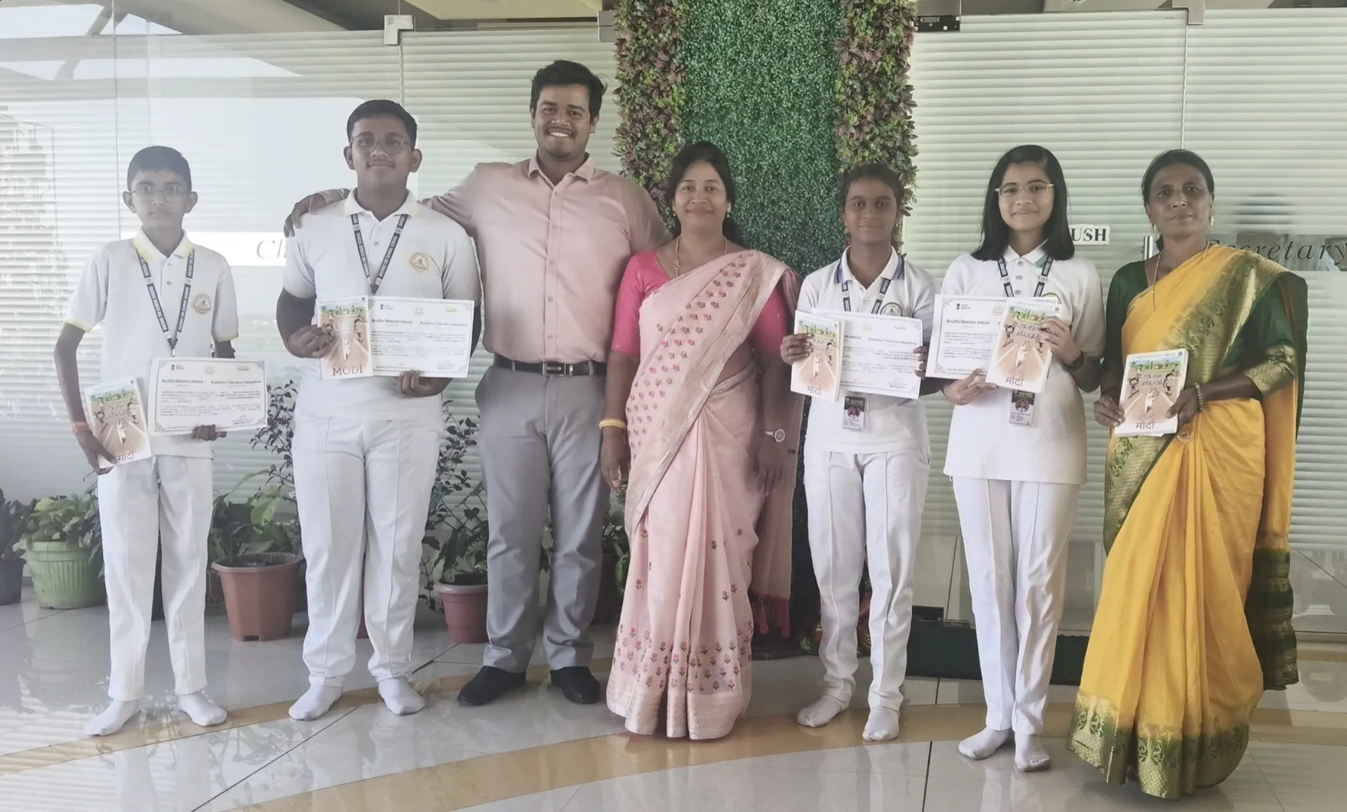 Students and teachers at an OTGS achievement event (photo 4 of 6)