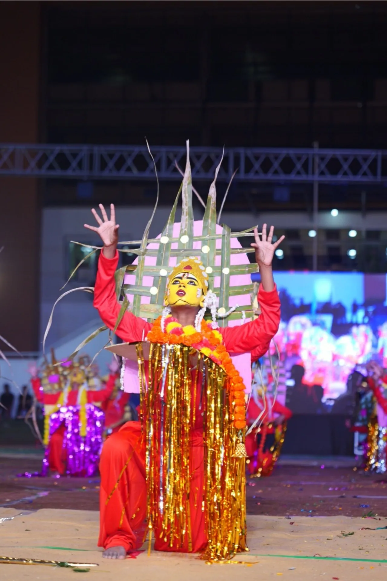 Students performing at the OTGS Annual Day celebration (photo 4 of 21)
