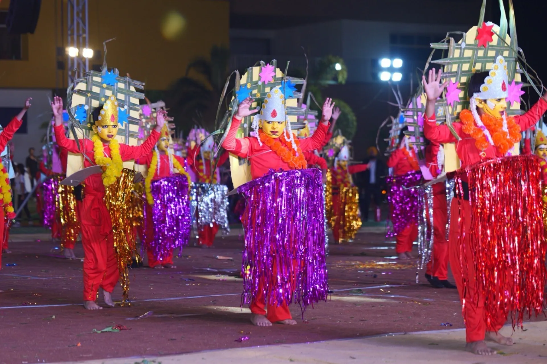 Students performing at the OTGS Annual Day celebration (photo 14 of 21)