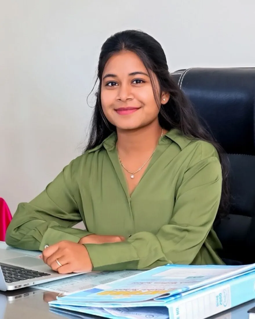 Portrait of Ms. Meghna Srinivas Dhyavarshetty