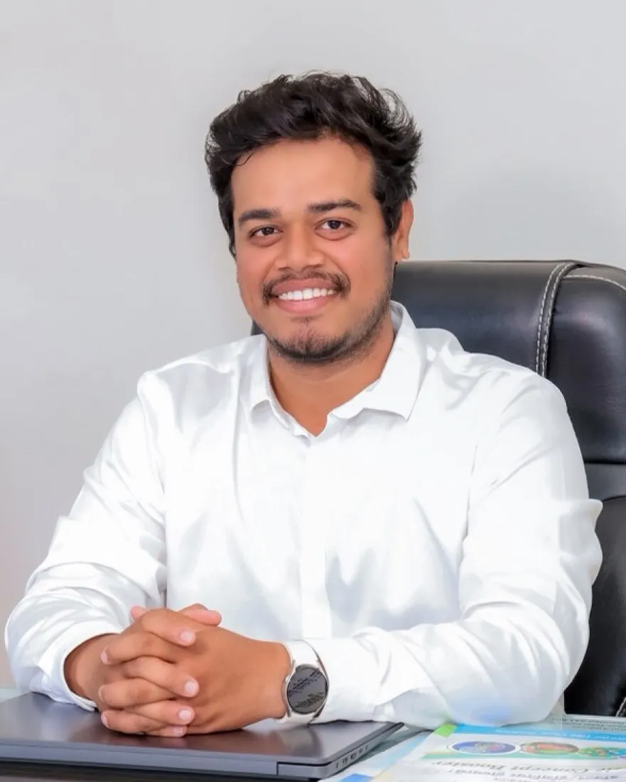 Portrait of Mr. Vishnu Srinivas Dhyavarshetty